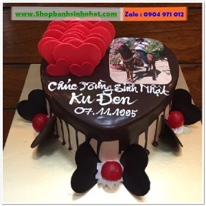 Bánh Sinh Nhật In Hình Ảnh - H795